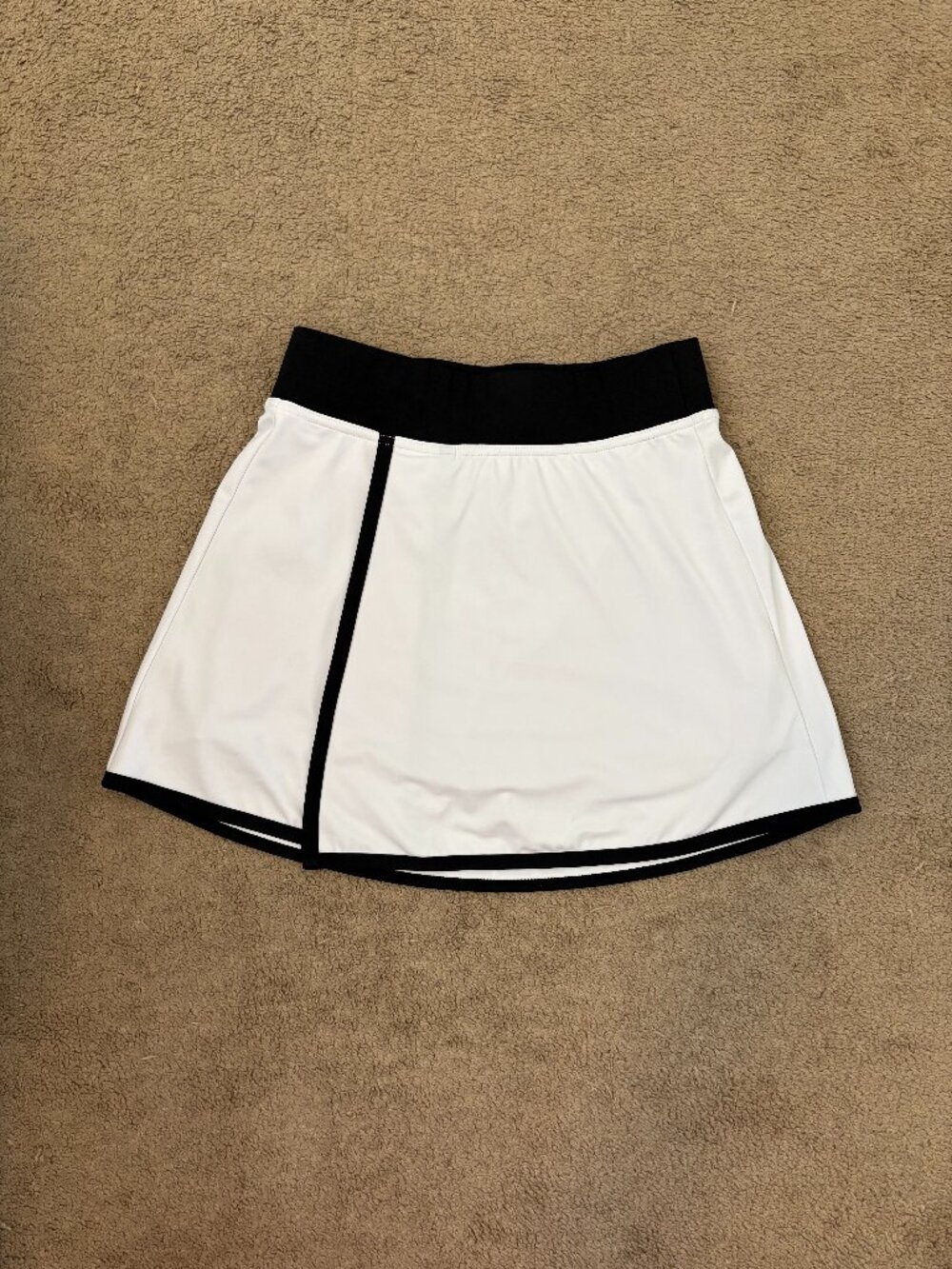 Move With You White Tennis Skort